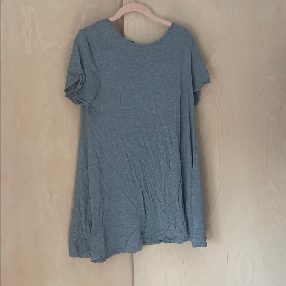 Forever 21 grey swim dress